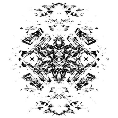 Siyah beyaz monokrom eski grunge vintage eskimiş arka plan soyut antika desenli retro model