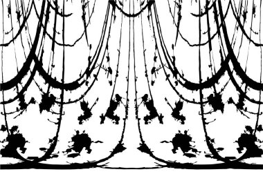 Siyah beyaz monokrom eski grunge vintage eskimiş arka plan soyut antika desenli retro model