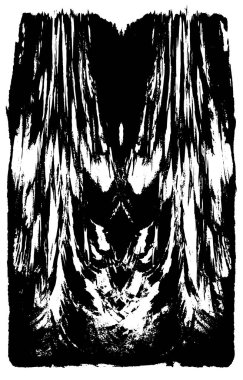 Çizik ve çizgilerle siyah beyaz dokuda sıkıntılı bir arkaplan.