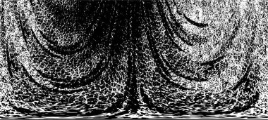 Çizik ve çizgilerle siyah beyaz dokuda sıkıntılı bir arkaplan.