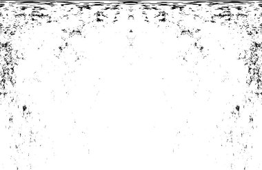 Çizik ve çizgilerle siyah beyaz dokuda sıkıntılı bir arkaplan.