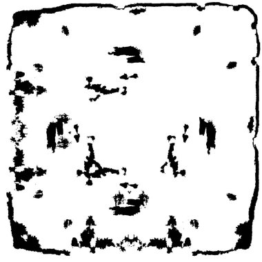 Çizik ve çizgilerle siyah beyaz dokuda sıkıntılı bir arkaplan.