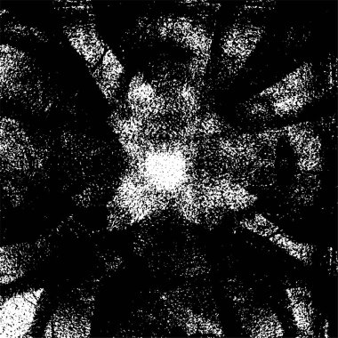 Çizik ve çizgilerle siyah beyaz dokuda sıkıntılı bir arkaplan.