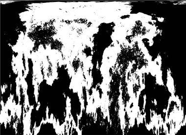 Çizik ve çizgilerle siyah beyaz dokuda sıkıntılı bir arkaplan.