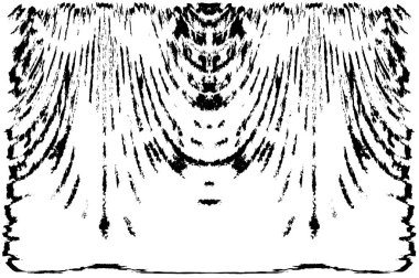 Çizik ve çizgilerle siyah beyaz dokuda sıkıntılı bir arkaplan.