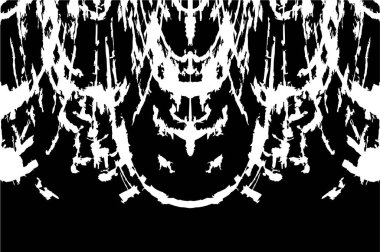 Siyah ve beyaz desenli grunge arkaplanı