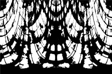 Siyah ve beyaz desenli grunge arkaplanı