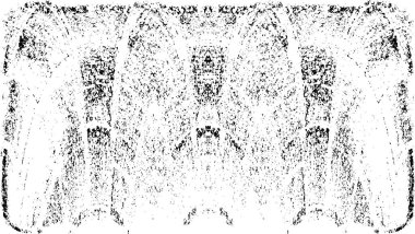 Siyah ve beyaz desenli grunge arkaplanı