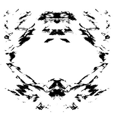 Siyah ve beyaz desenli grunge arkaplanı