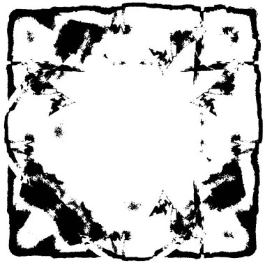 Siyah ve beyaz desenli grunge arkaplanı