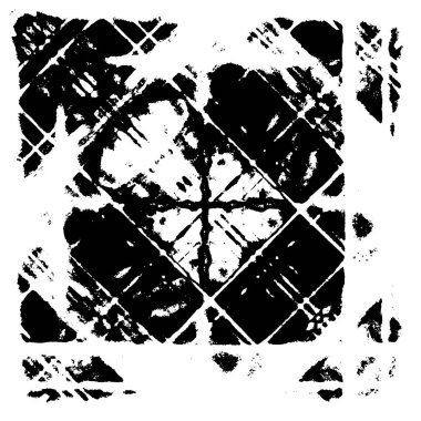 Siyah ve beyaz desenli grunge arkaplanı