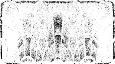 Siyah ve beyaz desenli grunge arkaplanı