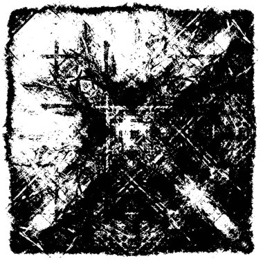 siyah ve beyaz tek renkli yıpranmış arka plan