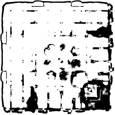 siyah ve beyaz tek renkli yıpranmış arka plan