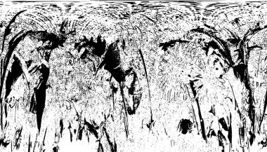 siyah ve beyaz tek renkli yıpranmış arka plan