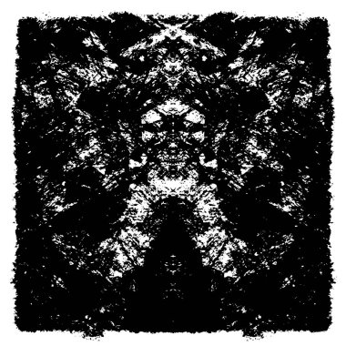 Siyah beyaz monokrom eski grunge vintage eskimiş arka plan soyut antika desenli retro model