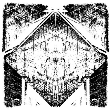 siyah ve beyaz tek renkli yıpranmış arka plan