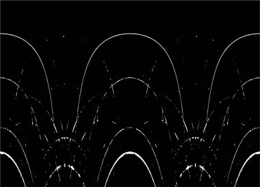 Grunge dikey olarak simetrik siyah beyaz doku. Tek renkli yıpranmış kaplama deseni. 