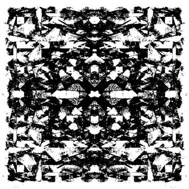 soyut koyu grunge geometrik desen