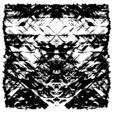 soyut koyu grunge geometrik desen