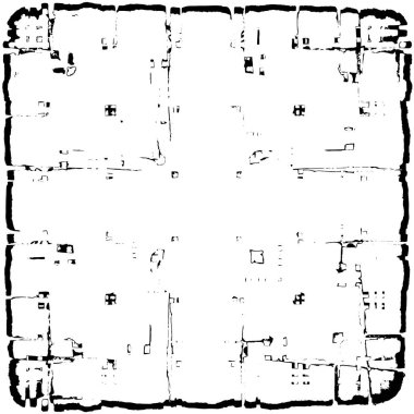 soyut koyu grunge geometrik desen