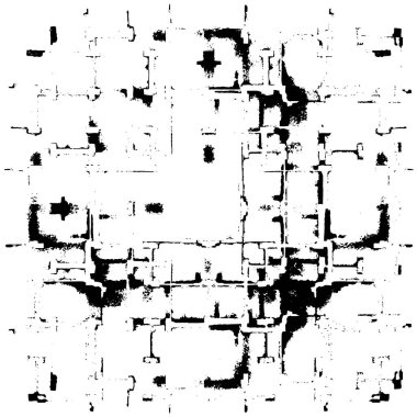 soyut koyu grunge geometrik desen