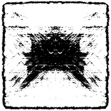 tek renkli grunge geometrik desen