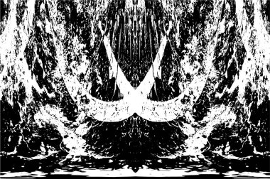 siyah ve beyaz grunge soyut arkaplan