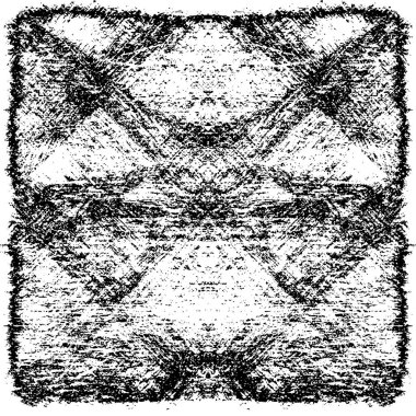 Siyah beyaz monokrom eski grunge vintage eskimiş arka plan soyut antika desenli retro model