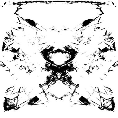 Siyah ve beyaz desenli grunge arkaplanı