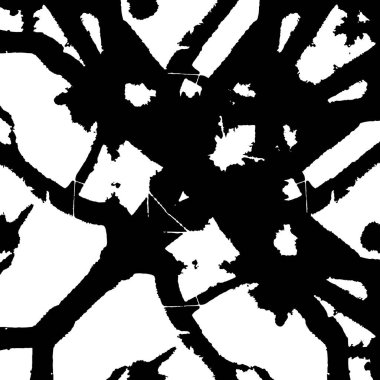 Siyah ve beyaz desenli grunge arkaplanı