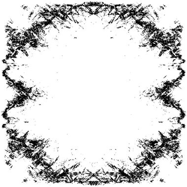 Siyah ve beyaz desenli grunge arkaplanı