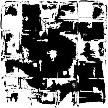 Siyah ve beyaz desenli grunge arkaplanı