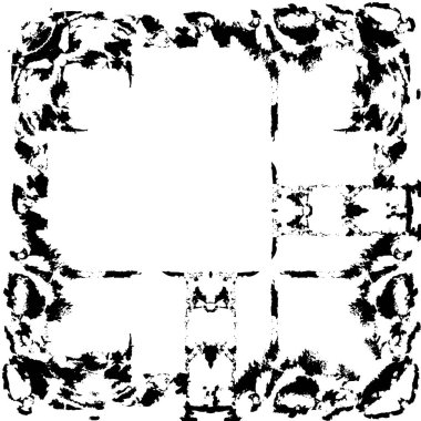 Siyah ve beyaz desenli grunge arkaplanı