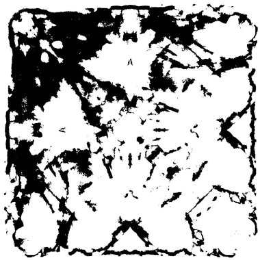 Siyah ve beyaz desenli grunge arkaplanı