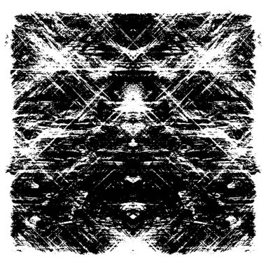 Siyah ve beyaz desenli grunge arkaplanı