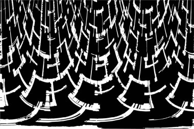 Siyah ve beyaz desenli grunge arkaplanı