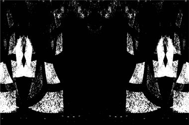 Siyah ve beyaz desenli grunge arkaplanı