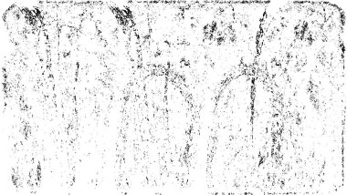 Çizik ve çizgilerle siyah beyaz dokuda sıkıntılı bir arkaplan