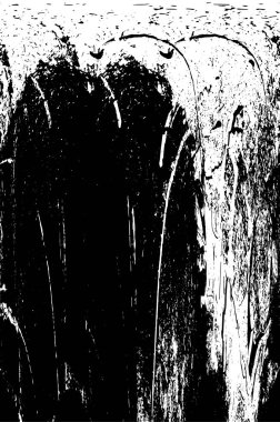 Çizik ve çizgilerle siyah beyaz dokuda sıkıntılı bir arkaplan