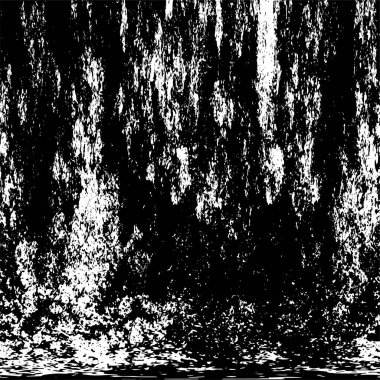 Çizik ve çizgilerle siyah beyaz dokuda sıkıntılı bir arkaplan