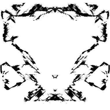 Çizik ve çizgilerle siyah beyaz dokuda sıkıntılı bir arkaplan