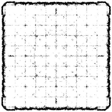 Çizik ve çizgilerle siyah beyaz dokuda sıkıntılı bir arkaplan