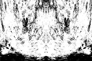 Çizik ve çizgilerle siyah beyaz dokuda sıkıntılı bir arkaplan