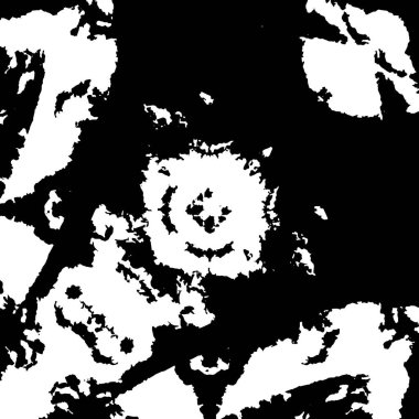 Çizik ve çizgilerle siyah beyaz dokuda sıkıntılı bir arkaplan