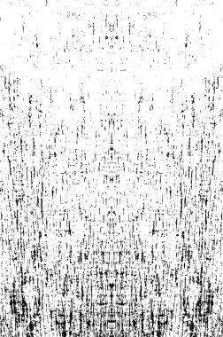 Çizik ve çizgilerle siyah beyaz dokuda sıkıntılı bir arkaplan