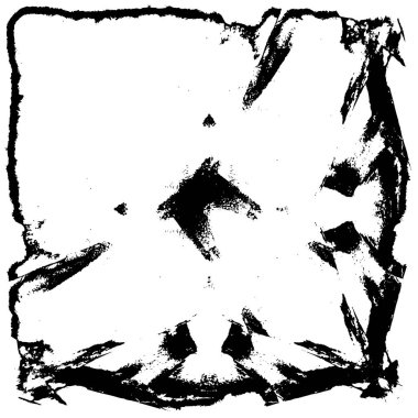 Çizik ve çizgilerle siyah beyaz dokuda sıkıntılı bir arkaplan