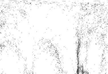 Çizik ve çizgilerle siyah beyaz dokuda sıkıntılı bir arkaplan