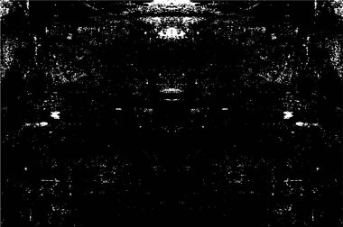 Çizik ve çizgilerle siyah beyaz dokuda sıkıntılı bir arkaplan