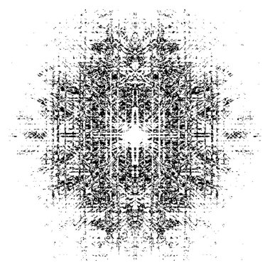 Çizik ve çizgilerle siyah beyaz dokuda sıkıntılı bir arkaplan